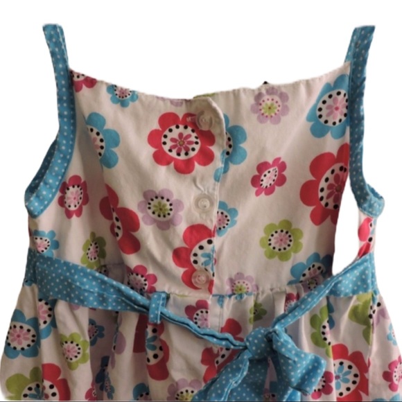 So La Vita Dress Summer Cotton 4T - Picture 3 of 6